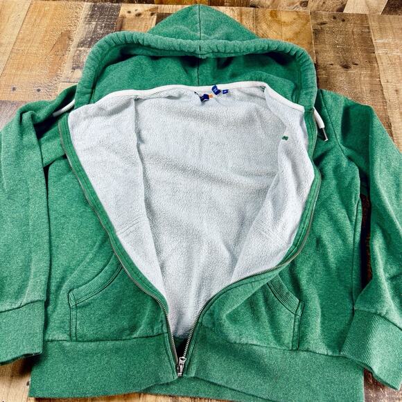 SUPERDRY Full Zip Sport HOODIE Mens XL Green Athletic Outdoor Casual Streetwear - Picture 5 of 12